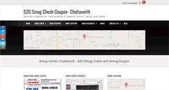 Desktop Screenshot of chatsworthsmogcenter.com